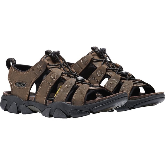 Keen Shoes Keen Mens Brown Leather Daytona Waterproof Hiking